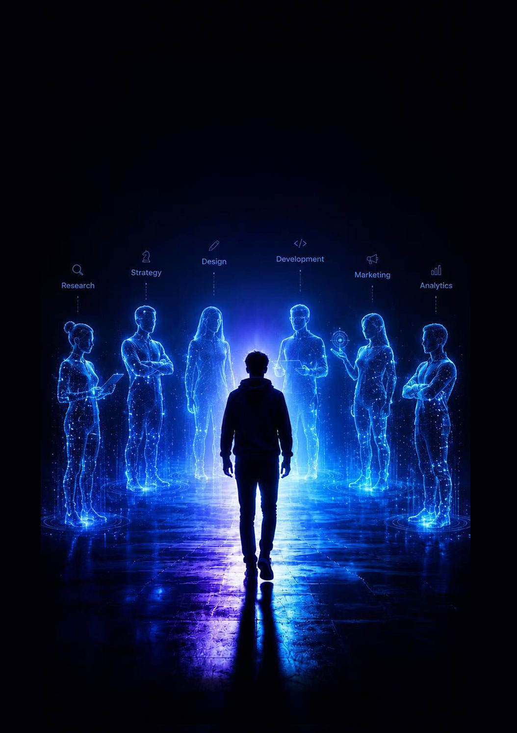 一个人和他的 AI 团队